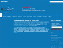 Tablet Screenshot of icafair.com